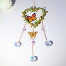 #A Crystal Wind Chime Ornaments Window Curtains Pendant Home Garden Hanging Deco