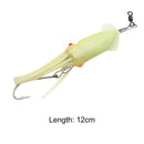 Lightweight Simulation Squid Bait Accessories Soft Lure Jig for Fisherman Angler