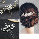 Wedding Crystal Accessories Women Hairpins Headwear Headpieces Hair Clips