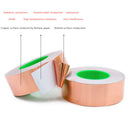 Copper Foil Tape Strip Adhesive EMI Shielding for Slug Snail Barrier Repell