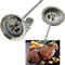 Steel Instant Read Probe Thermometer BBQ Meat Cooking P2T1 W B3A2 P7C0 U6H7