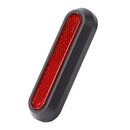 4pcs Wheels Hub Cap Protective Shells Reflective Stickers for M365 (Red) Newly