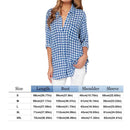 Fashion Cotton Loose Women Blouse Long Sleeve Pocket Button Lapel T-shirt