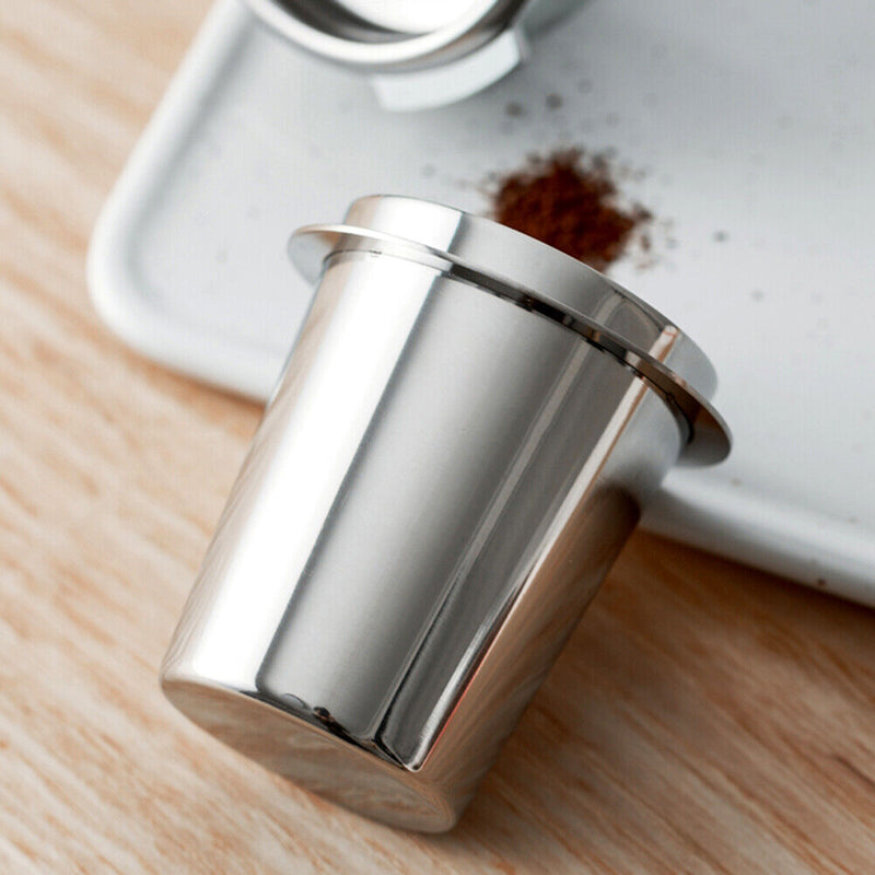 58mm Stainless Steel Coffee Dosing Cup Espresso Machine Coffee Sniffing Mug