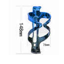 PC Plastic Gradient Road Bicycle Bottle Cage MTB Bike Kettle Rack (Blue) Newly