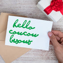 French Letter Cutting Dies for DIY Scrapbooking Album Card Making (H3973) Newly