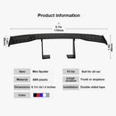 Red/ Blue/ Grey Rear Trunk Wing Car Tail Decoration Mini Spoiler Carbon Fiber