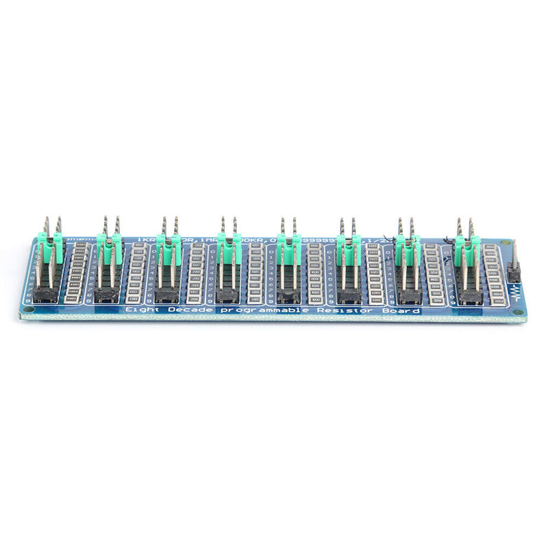 8 Decade Resistor Board 1R-9999999R Programmable 0.1R SMD Resistance Module