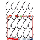 Fishing Hooks 20pcs Bait Jig Barb Fish Hooks Carp Fishing Accessories (6)