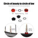 VXM 2pcs/Set MTB Bike Schrader Presta Valve Wheel Converter Nut Rim (Red) Newly