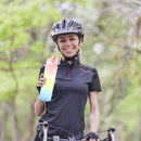 1000ML One-button Lock Sports Water Cup Leak-proof for Gym Outdoor (Pink) Newly