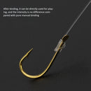 Portable Automatic Fishing Hook Tie Knot Line Tying Fishing Device (Black) Newly