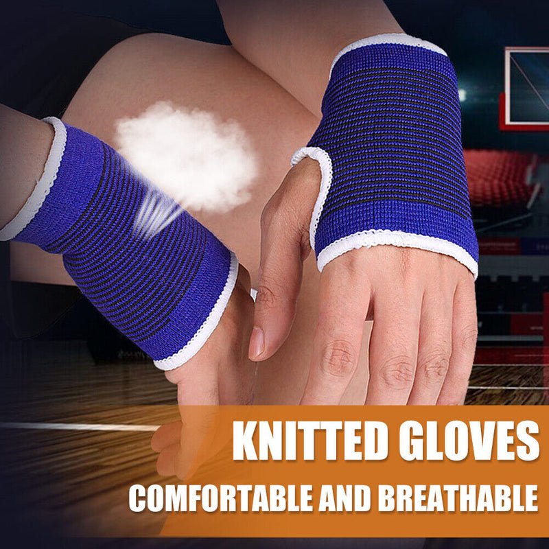 Wrist Hand Support Comfortable Bandage Palm Glove Elastic Brace Sleeve Gym