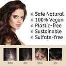 Cleaning Soap Anti-Hair Loss Rice Shampoo Soap Floral Scent Hair Wash Rice Soap