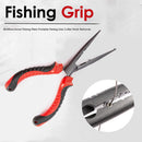 Multifunctional Fishing Pliers Portable Fish Line Cutter Hook Remover (S) Newly