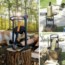 Tool Christmas Log Wood Cutter Firewood Kindling Splitter Racker Ornament