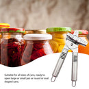 Can Opener Manual - 3 in 1 Handheld Safety Can Opener Comfortable Grip