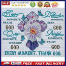5D Diamond Painting DIY Flower Letters Partial Special Shape Drill Wall Decor