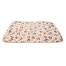 WARM Pet Blanket Touch Soft Warm Dogs Cat  Bed Blanket Mat(White) (60x40) Newly