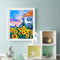 Flower Oil Paint By Numbers Kit DIY Home Decoration Gift Wall Art Picture C
