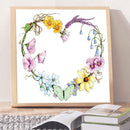 Flower Love Garland Oil Paint By Numbers Kits Picture Wall DIY Home Decor