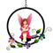LED Solar Light Flower Fairy Hanging Outdoor Garden Landscape Light (B) Newly