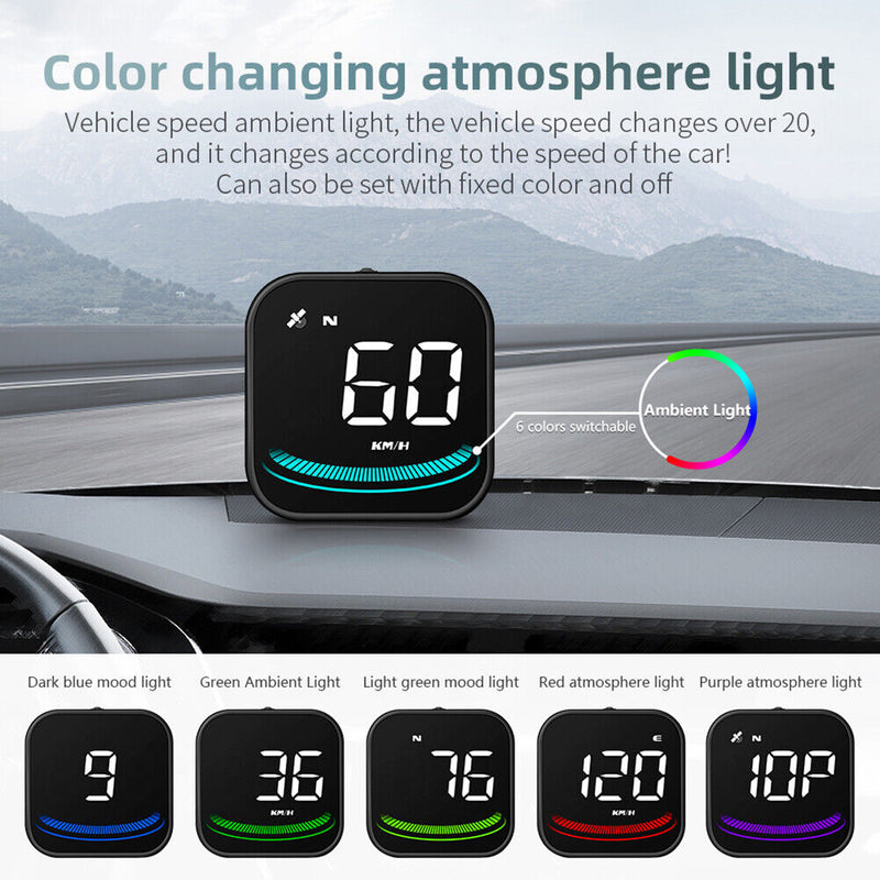 G4 Car HUD Head-Up Display Multifunctional Car Head-up Display Auto Accessories