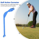 Golf Swing Trainer Posture Training Corrector Aids Arm Swing Correct (Blue)