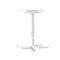 Rotated Kitchen Hooks Adhesive Wall Door Clothes Bag Hanger Racks (White) Newly