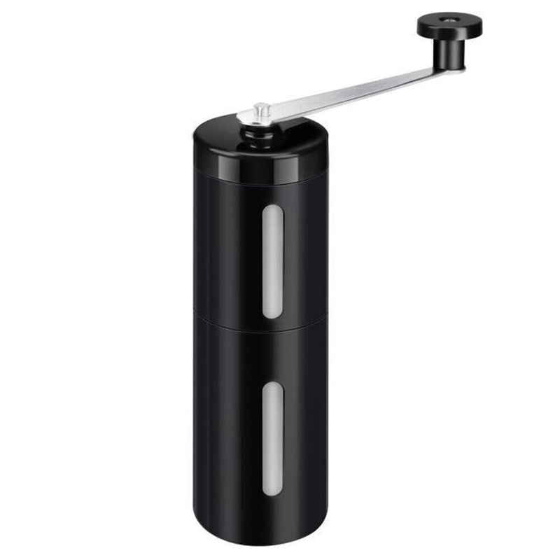 Mini Coffee Grinder Manual Coffee Bean Grind Spices Seed Mill (Black)