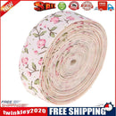 5 Yard Floral Ribbon Clothing Tape Label DIY Craft Bowknot Sewing Accessory