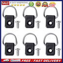 Kayak D Ring Buckle with Screws Elastic Rope Marine Boat Canoe Kayak Access