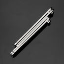 Stainless Steel Doors Hinges Rotating Concealed Upper Lower Hinge (100mm)
