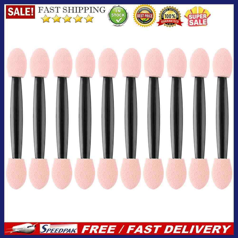 10pcs Eye Shadow Stick Powder Brushes Sponge Eyeshadow Applicator Eyes Make