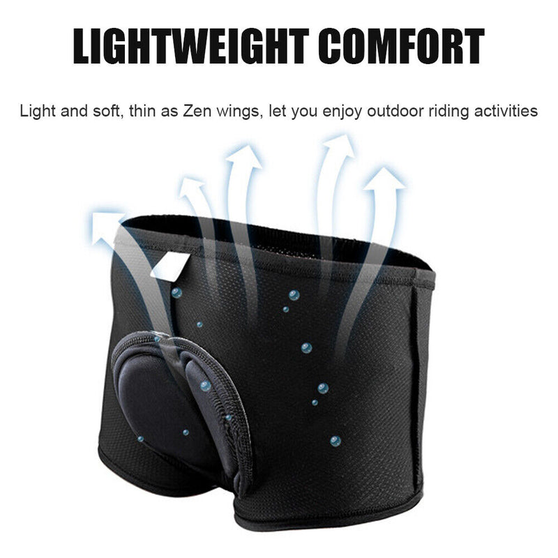 Unisex Cycling Shorts Breathable Gel Pad Thickened Underpants MTB Bicycle Pants