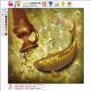 DIY-5D Diamond Embroidery Painting Fish Cross Stitch Crafts Home Decor Kit