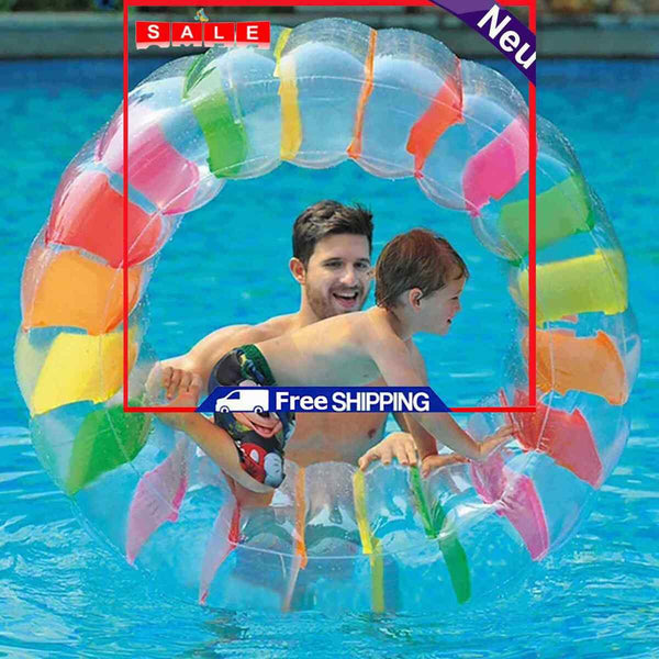 Reusable Summer Water Roll, Durable, Lightweight PVC Material for Poo