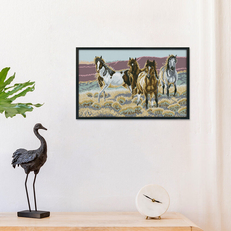 Animal Series Cross Stitch Embroidery Kits DIY Crafts 14CT Stamped Handworks Art