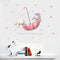 Cute Grey Bunny Ballet Rabbit Wall Stickers For Kids Nursery Room W9S8 Baby U9Y1