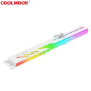 COOLMOON GT8 Horizontal GPU Support Video Card Stand GPU Holder (White)