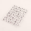 Letter Alphabet Cookie Cutter Embosser Stamp Sticky Tools Decorating G3F9 X5U1