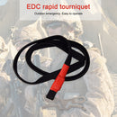Outdoor EDC Emergency Survival Tourniquet First Aid Rope One-hand Operation Tool