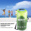 PVC Bags 20L Swimming Trekking Drifting Waterproof Storage Pouch (Green) Newly