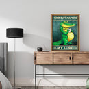 Oil Paint by Numbers Crocodile Canvas Artwork Living Room Picture Decoration Kit