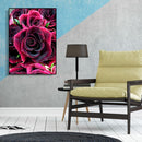 5D DIY Diamond Painting Full Drill Cross Stitch Flower Mosaic Handicrafts