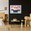 5D DIY Diamond Painting Dogs in Basket Full Drill Animal Cross Stitch Home De
