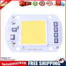 2pcs 50W LEDs Floodlights COB Chip 220V Input Integrated IC Driver(White)