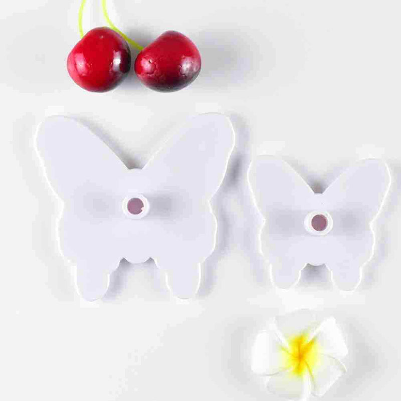 Butterfly Flower Plunger Fondant Stamp Cookie Decorate Cake Hot UK Tool C0D0