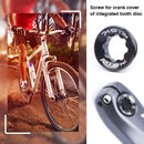 RISK Mountain MTB Bike Crank Cover Screw Aluminum Alloy Metal Screws Cap Bolt