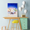 5D Diamond Painting Snowman Penguin Full Round Drill Mosaic DIY Rhinestone Arts
